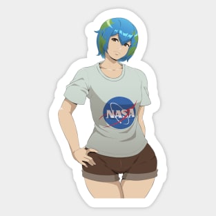 Earth-nee-san #EarthDay Sticker